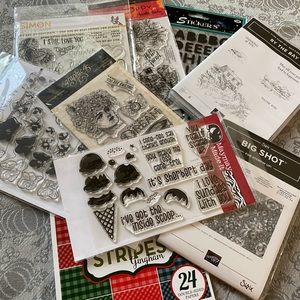 9 Piece Celebrating the Ones You Love Crafting Items.  $105 Value